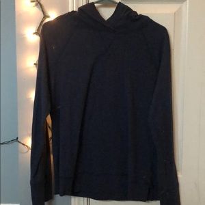 Tommy Hilfiger Sport navy blue hooded long sleeve